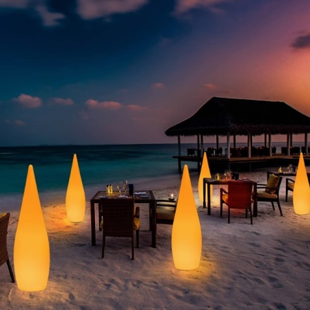 Светильник Капля 36х120 питание от АКБ, RGB Светильник Капля 36х120 питание от АКБ, RGB