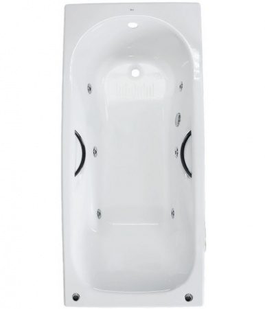 Ванна Roca Malibu 160x75 (с ручками) с гидромассажем