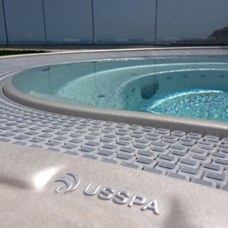 Переливной круглый спа бассейн USSPA Dino Переливной круглый спа бассейн USSPA Dino