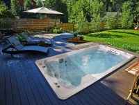 Плавательный спа-бассейн Jacuzzi SwimLife 14ft Swim Expert