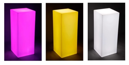 Светильник Колонна 30х20 питание от АКБ, RGB Светильник Колонна 30х20 питание от АКБ, RGB