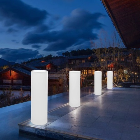 Светильник Цилиндр 25х71 питание от АКБ, RGB