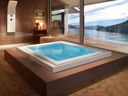 Переливной спа бассейн Treesse Fusion SPA 230